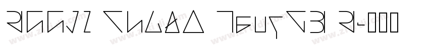 REEJI CHA0O ZengGB R字体转换